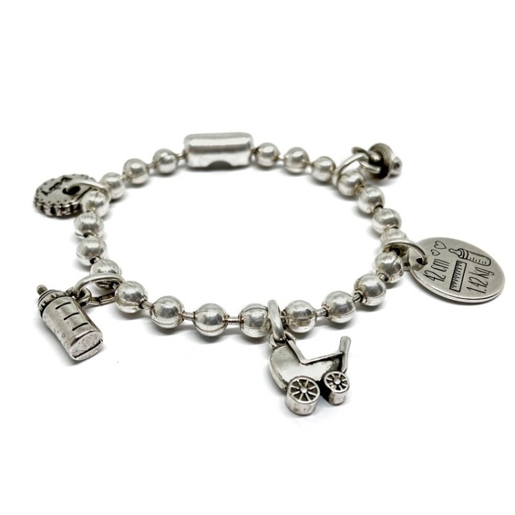 Pulsera Cadena Bebés - Idealia® Regalos Personalizados