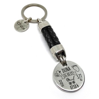 Llavero Trenzado Bebés - Idealia® Regalos Personalizados