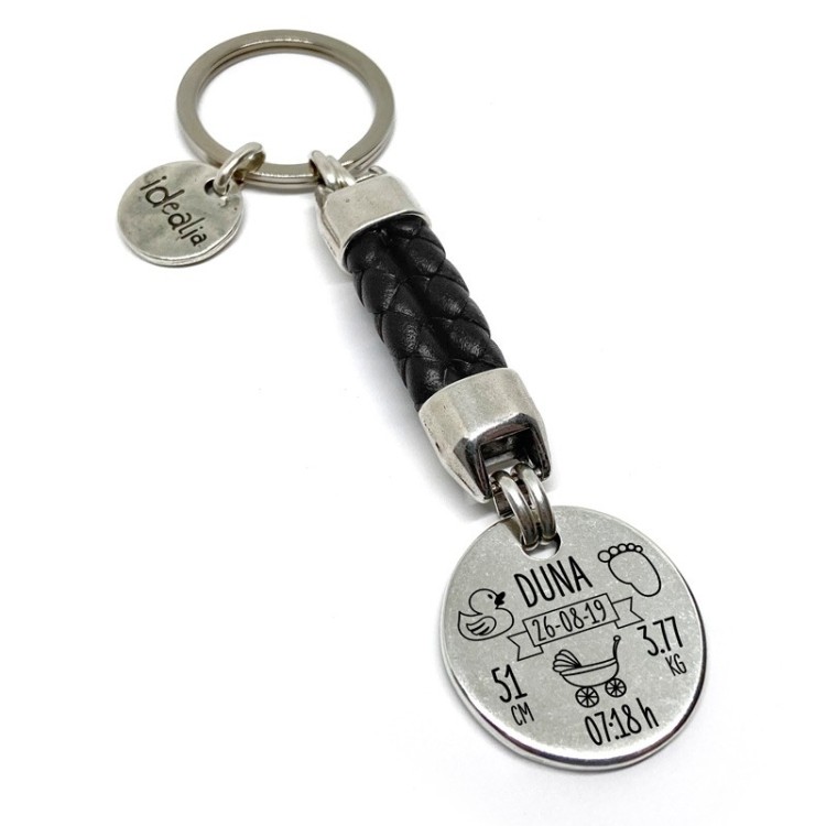 Llavero Trenzado Bebés - Idealia® Regalos Personalizados
