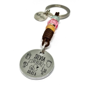 Llavero Resinas Bebés - Idealia® Regalos Personalizados