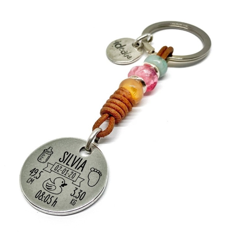 Llavero Resinas Bebés - Idealia® Regalos Personalizados