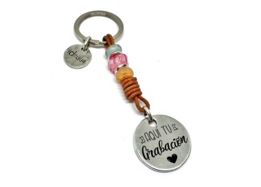 Llavero Tres Resinas - Idealia® Regalos Personalizados