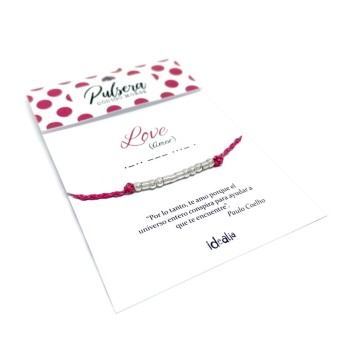 Pulsera Morse Love