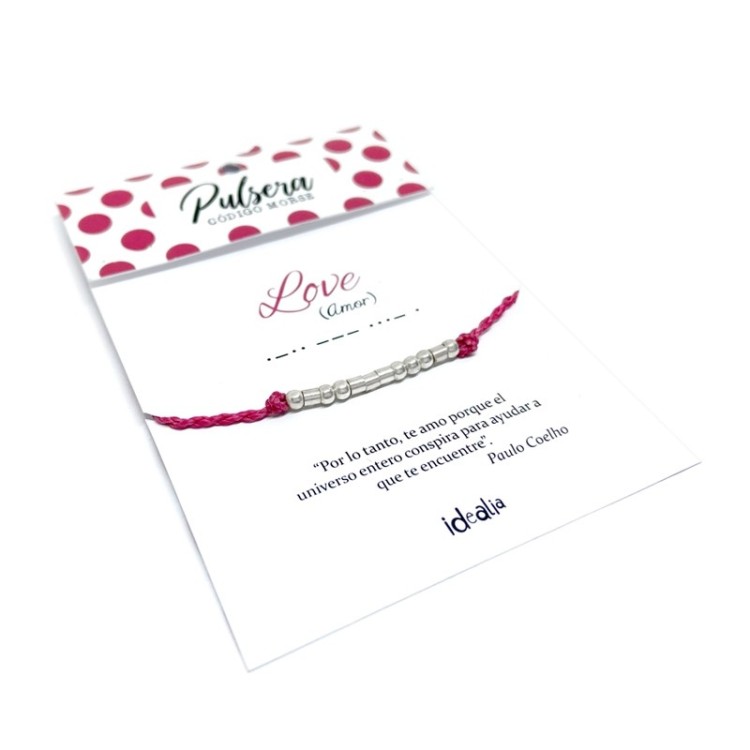 Pulsera Morse Love