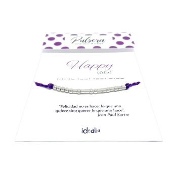 Pulsera Morse Happy