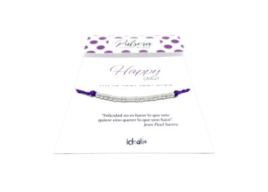 Pulsera Morse Happy