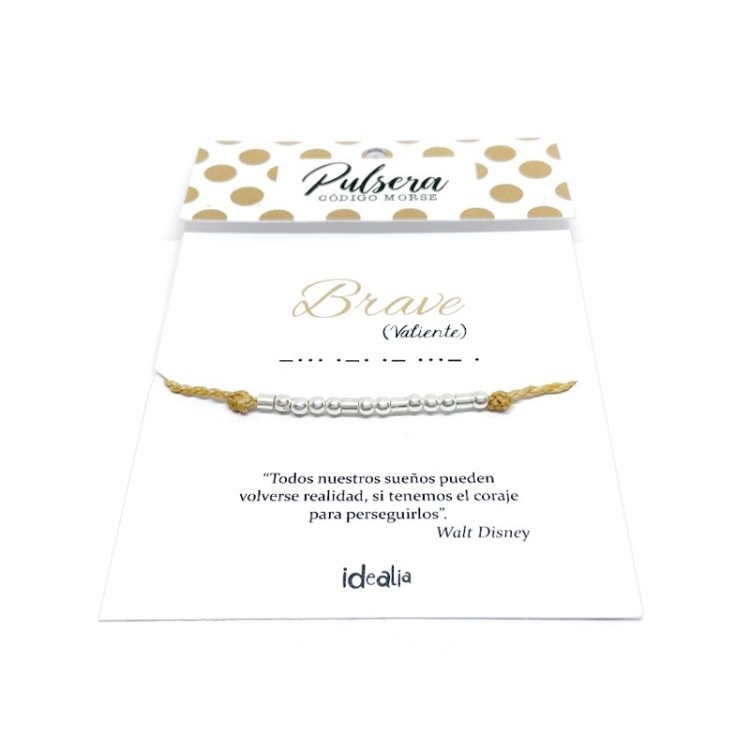 Pulsera Morse Brave